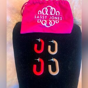 Sassy Jones Zaria Chain Link Earrings